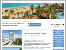 Tablet Screenshot of club-jandia-playa.eu